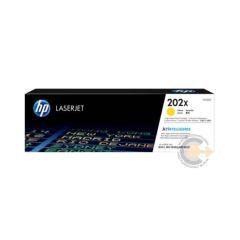 Cartucho de Toner HP 202X Amarillo para Impresora LaserJet