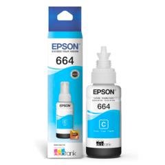 Botella de Tinta Epson 664 Cyan para Impresora EcoTank