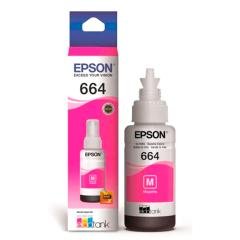 Botella de Tinta Epson 664 Magenta para Impresora EcoTank