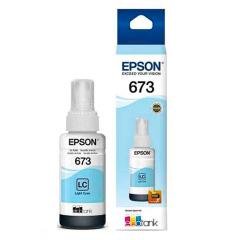 Botella de Tinta Epson 673 Light Cyan para Impresora EcoTank