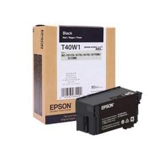 Botella de Tinta Epson T40W Negro para Impresora SureColor