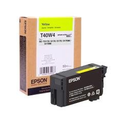 Botella de Tinta Epson T40W Amarillo para Impresora SureColor