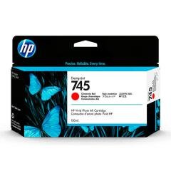 Cartucho de Tinta HP 745 130ml Chromatic Red para Impresora Designjet