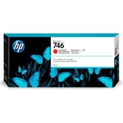 Cartucho de Tinta HP 746 300ml Chromatic Red para Impresora Designjet