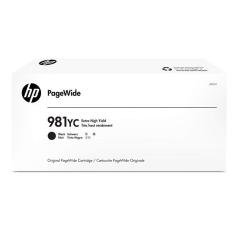 Cartucho de Tinta HP 981YC Negro para Impresora PageWide