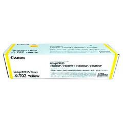Cartucho de Toner Canon T02 Amarillo para Impresora ImagePress