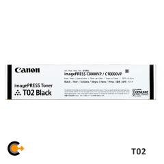 Cartucho de Toner Canon T02 Negro para Impresora ImagePress