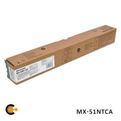 Toner Sharp MX-51NTCA Cyan MX-4110N Original